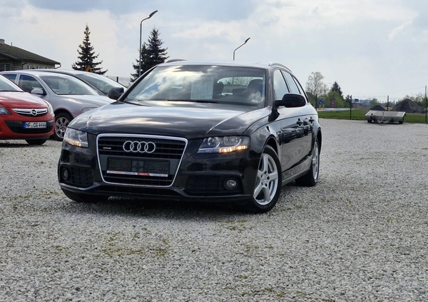 Audi A4 cena 34999 przebieg: 121969, rok produkcji 2010 z Tykocin małe 407